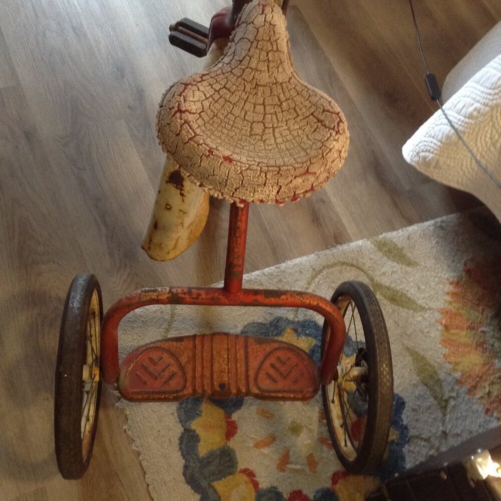 VTG Preston Werlich Canadian trike, RARE Collector's Bike Early Industrial Toy - Picture 4 of 5